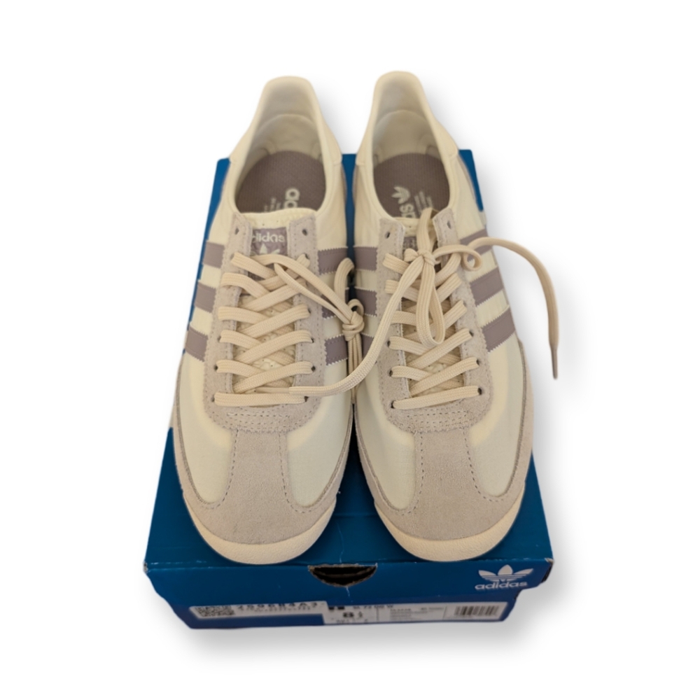 Adidas women's SL72 cream and purple